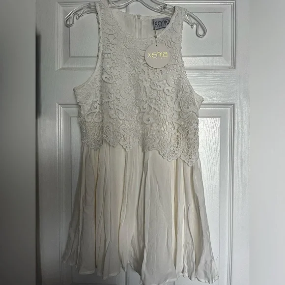 Xenia Boutique | Dresses | Xenia White Lace Flowy Dress | Poshmark Xenia Boutique | Dresses | Xenia White Lace Flowy Dress | Poshmark